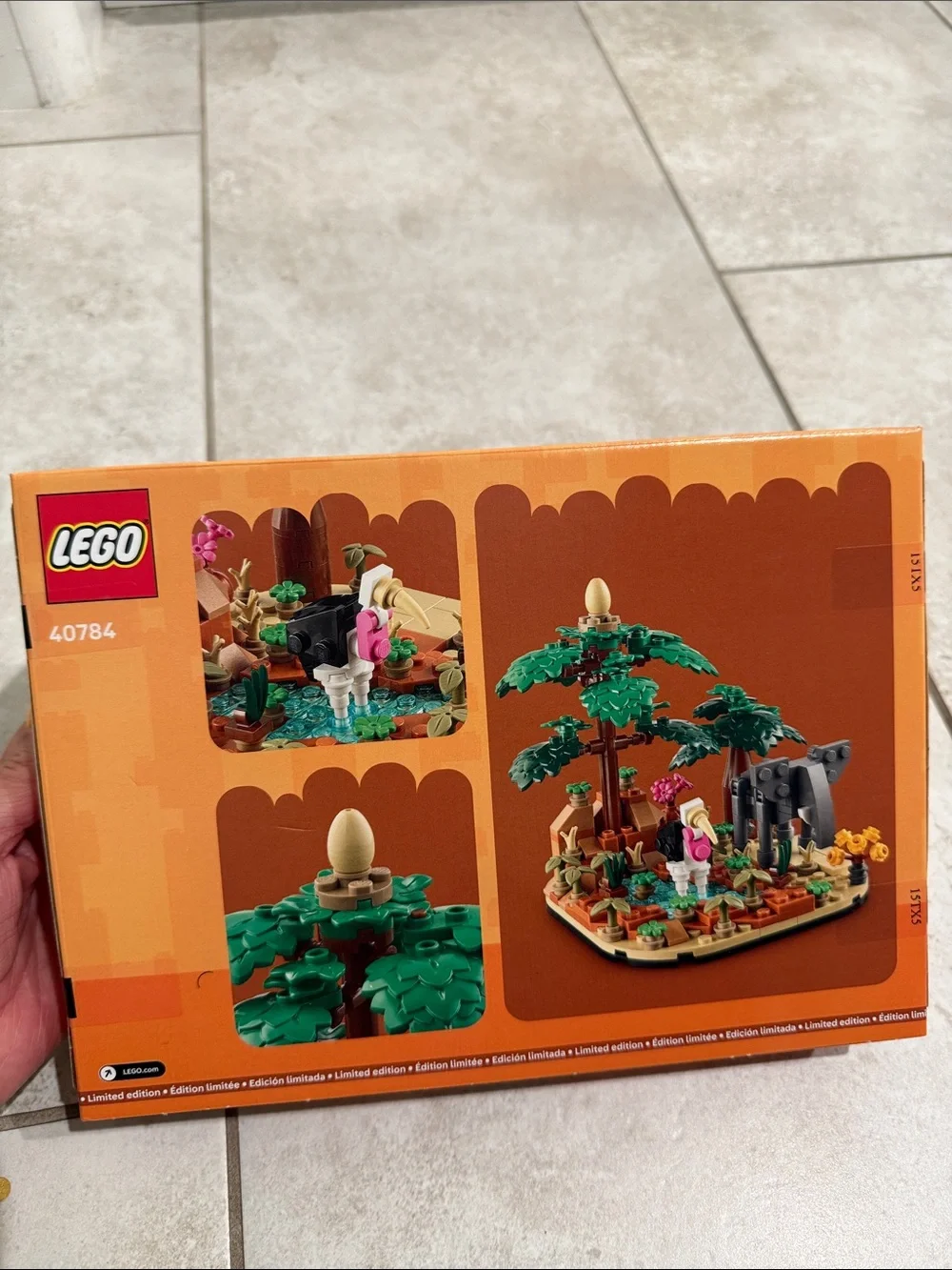 LEGO African Savanna Diorama 40784 nwt unopened